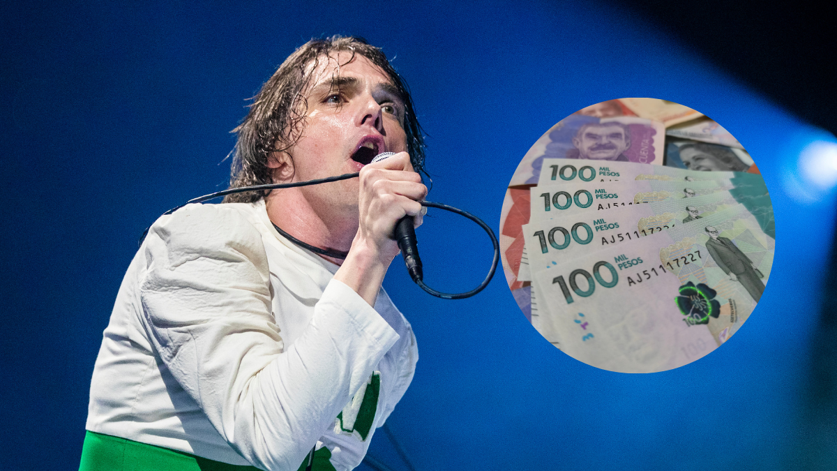 Foto de MCR y foto de dinero colombia