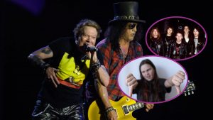 Axel Rose no soporta Iron Maiden