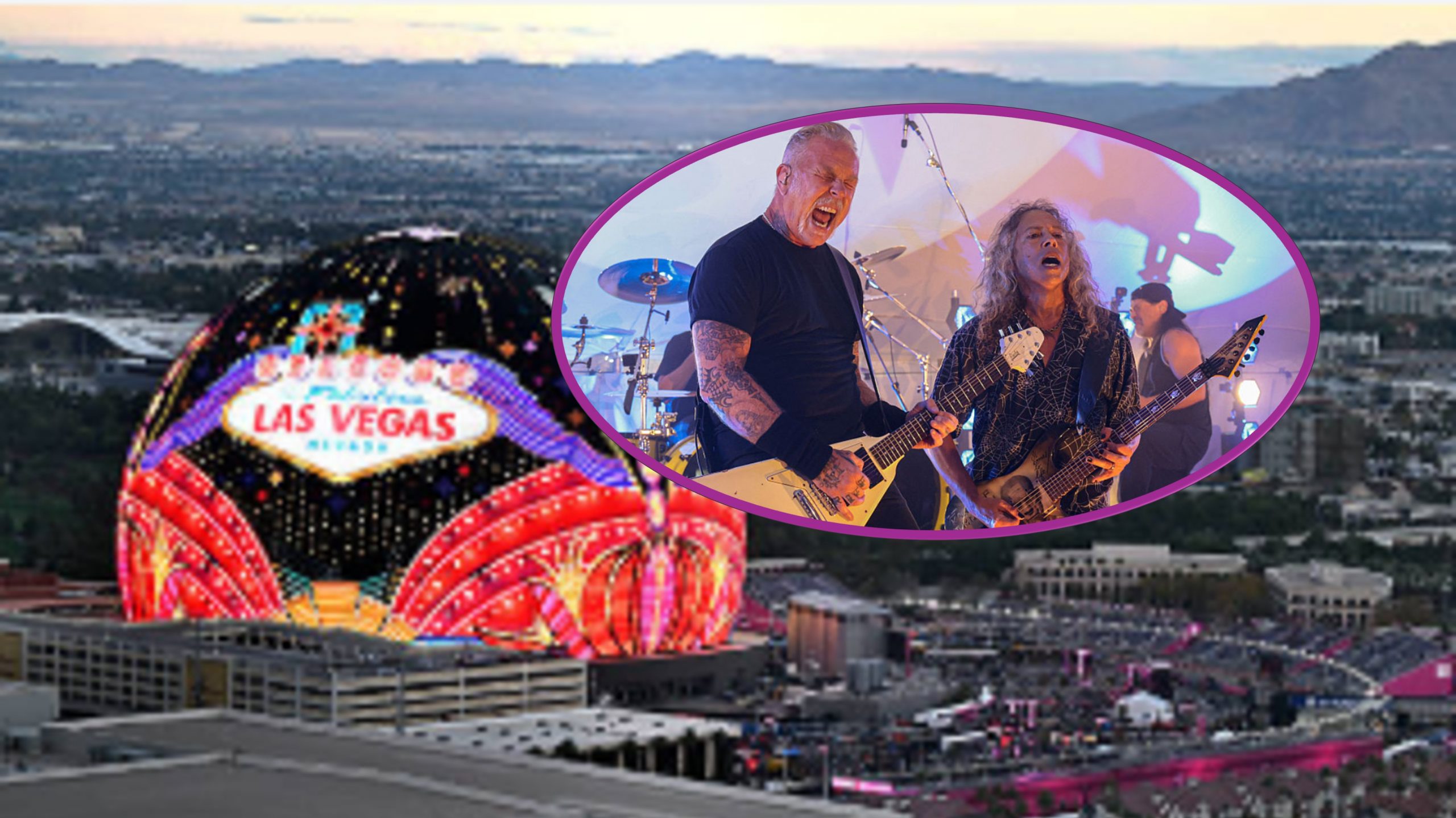 Residencia Metallica en The Sphere en Las Vegas