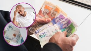 Cambiar billetes rotos