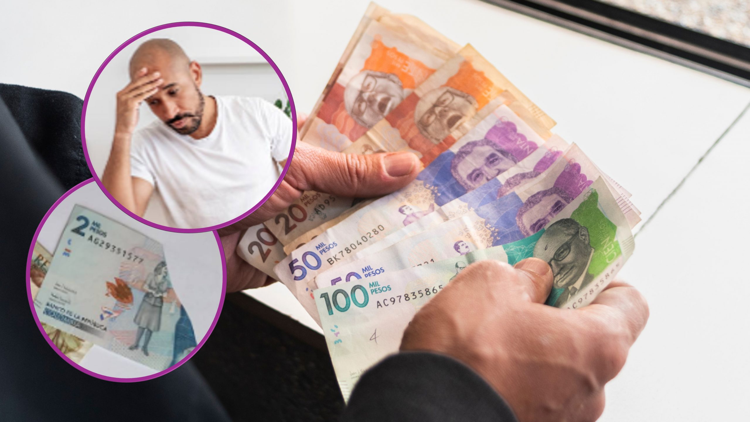 Cambiar billetes rotos