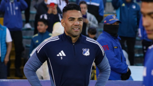 Foto de Falcao en Millonarios. Noticias Radioacktiva