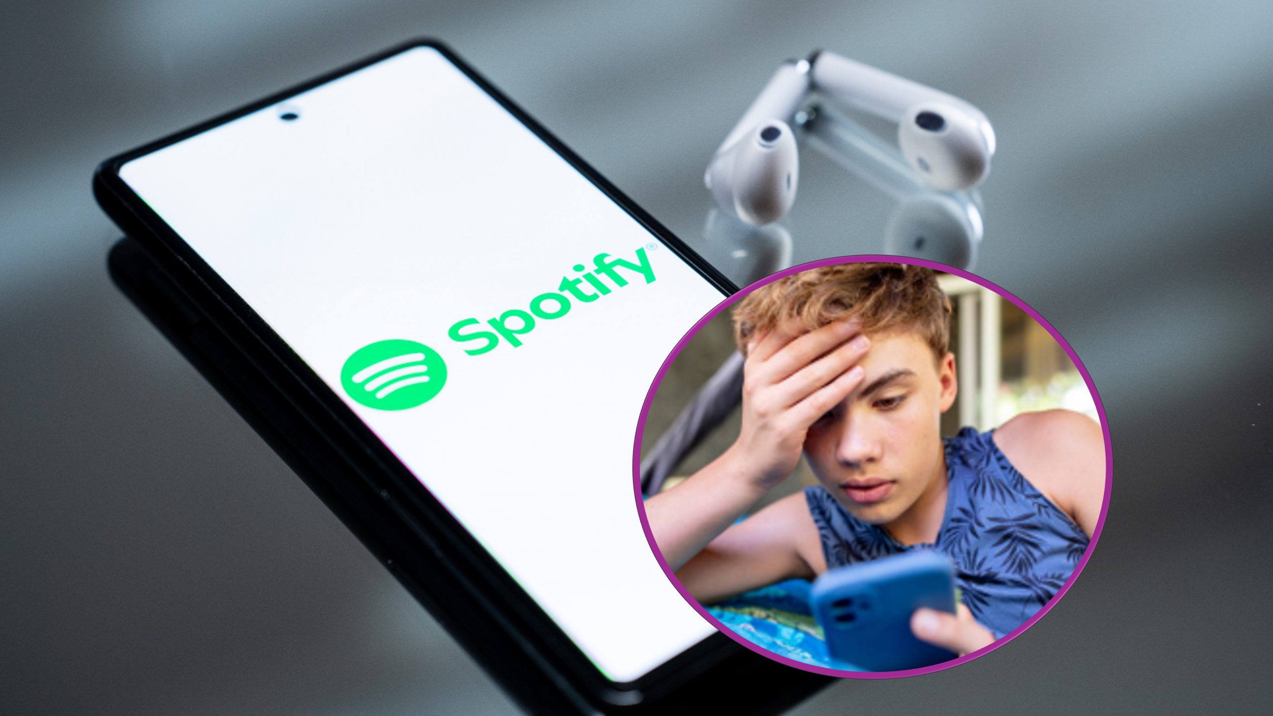 datos que consume escuchar música en Spotify