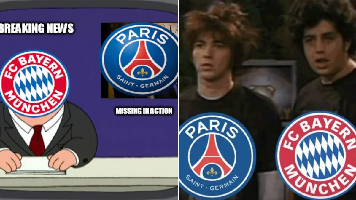 Foto de los memes del PSG vs. Bayern