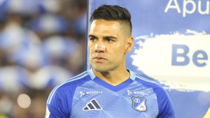 Foto de Falcao en Millonarios