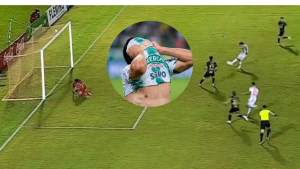 Foto del gol más insolito del olimpia