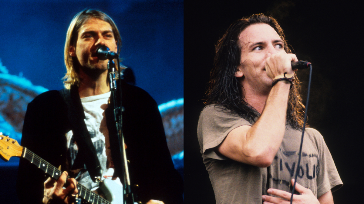 ¿Enemigos? Esto decía Kurt Cobain sobre Pearl Jam: "Títeres corporativos de la música alternativa"