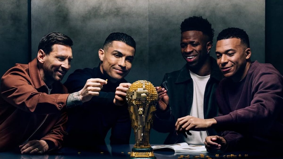 LEGO lanza figuras especiales de Messi, Cristiano Ronaldo, Vinicius y Mbappé por el Mundial 2026: este es su precio