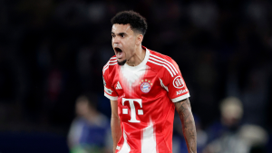 Foto del delantero colombiano Luis Díaz