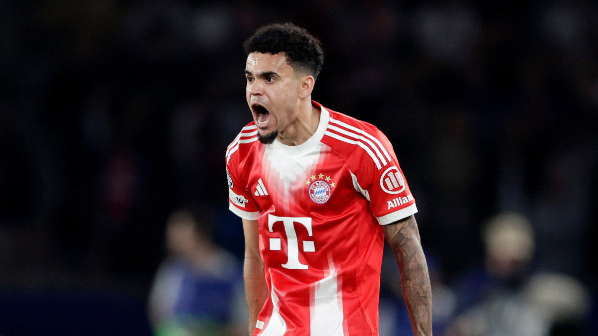 Foto del delantero colombiano Luis Díaz