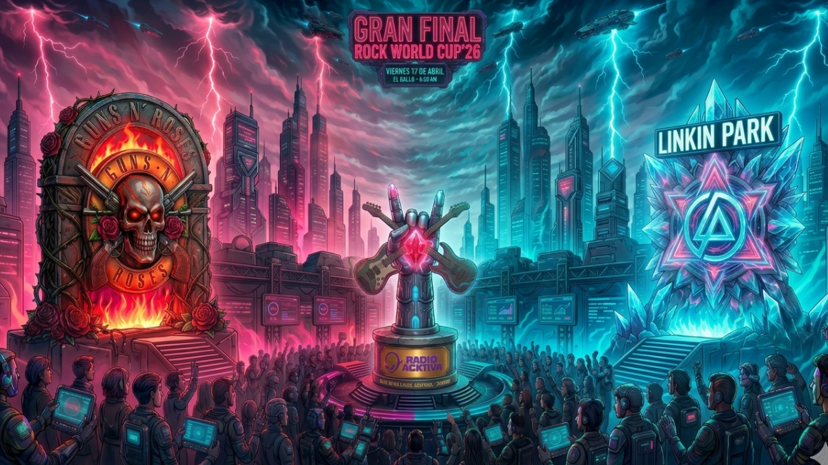 Linkin Park vs Guns N' Roses: vote AQUÍ en la gran FINAL del Mundial del Rock de Radioacktiva