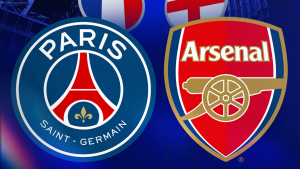 Foto de los escudos de los finalistas de la Champions League