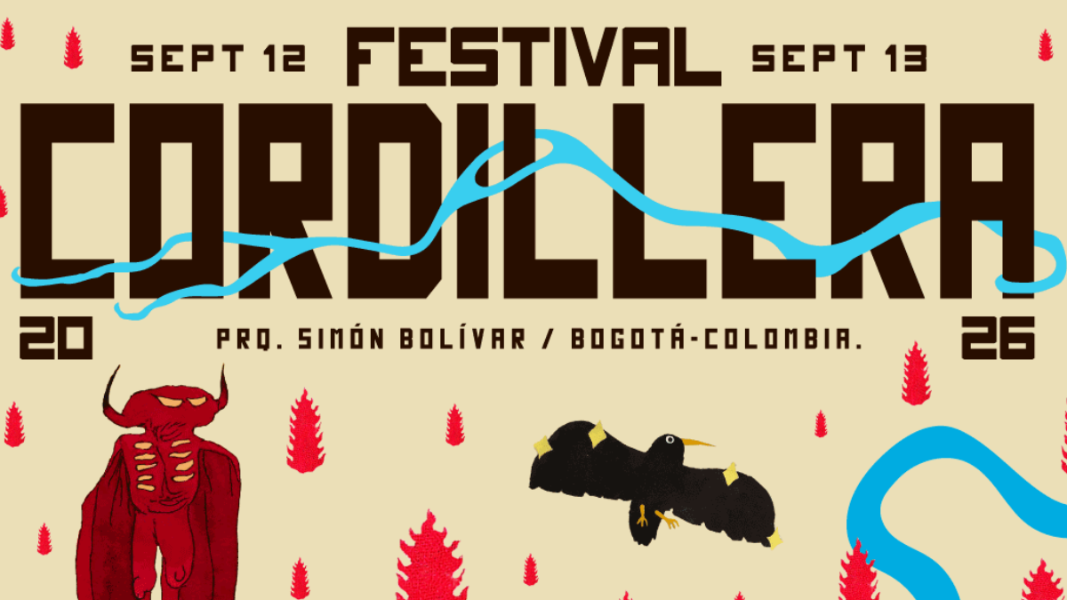 Foto del anuncio de las fechas del Festival Cordillera para 2026