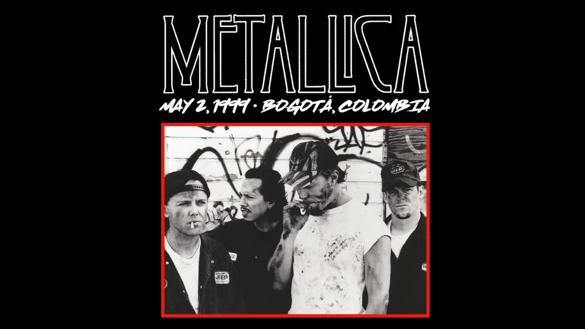 Así fue el primer concierto de Metallica en Colombia: Duró más de 2 horas y cantaron 20 canciones