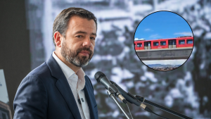 Alcalde Galán mostró primeras pruebas del Metro de Bogotá: así recorrerán la capital los vagones