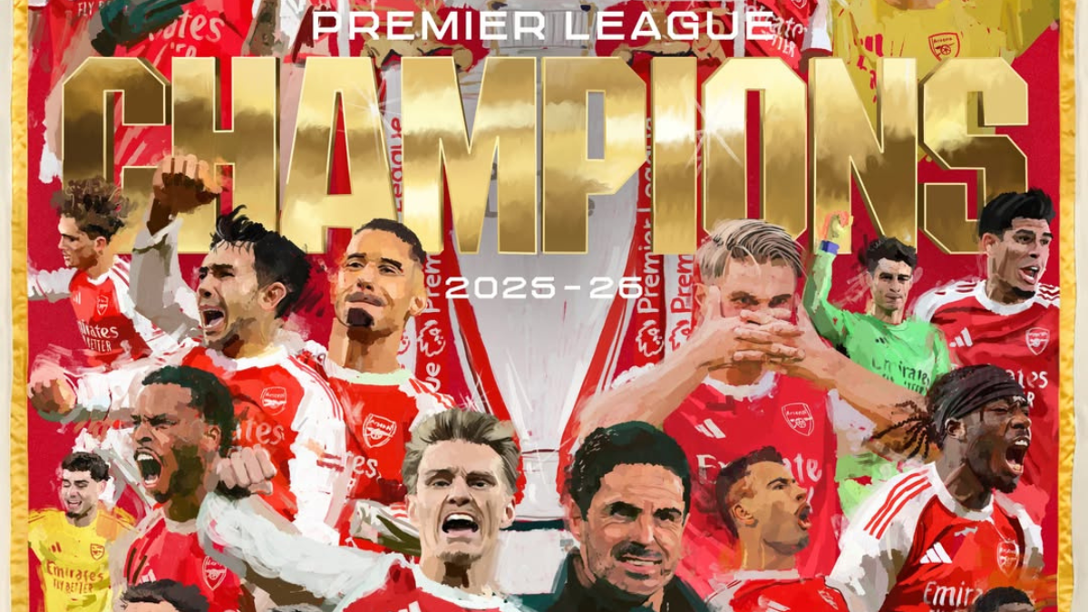 Foto del Arsenal campeón Premier League