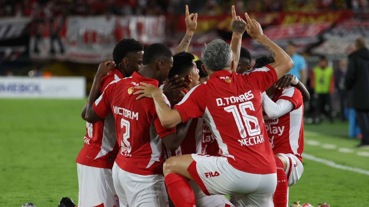 Foto de Santa Fe en Copa Libertadores