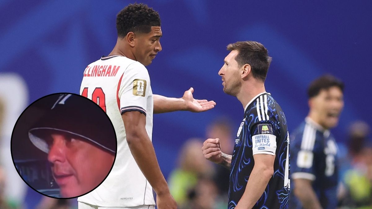 Hincha argentino 'alquiló' a un bebé para ver el partido entre Argentina e Inglaterra: así lo contó