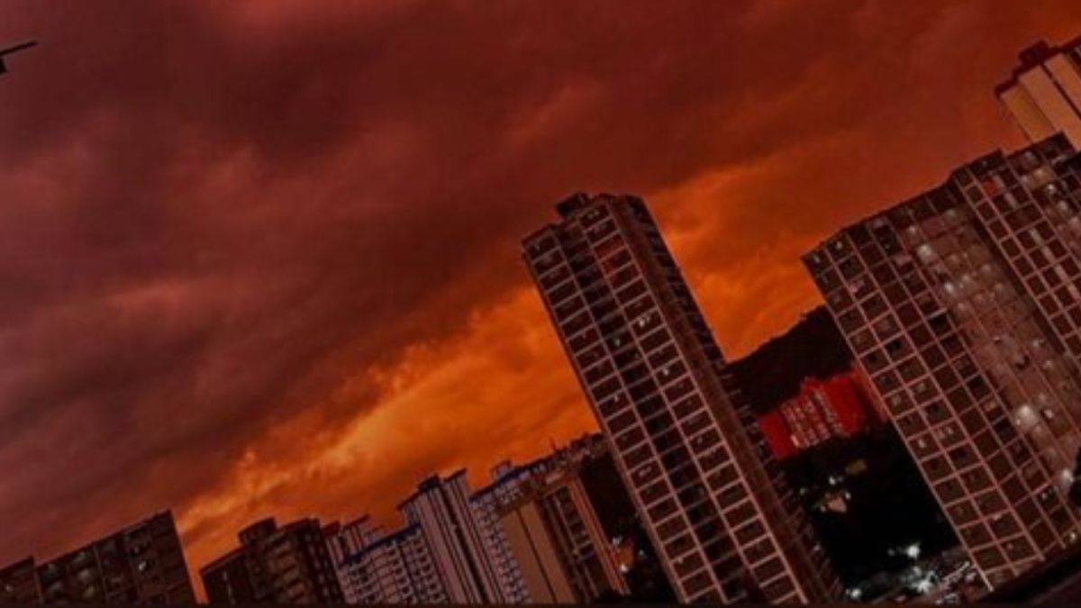 ¿Cielo rojo en Caracas luego del terremoto en Venezuela? Esta es la explicación detrás de este temido fenómeno