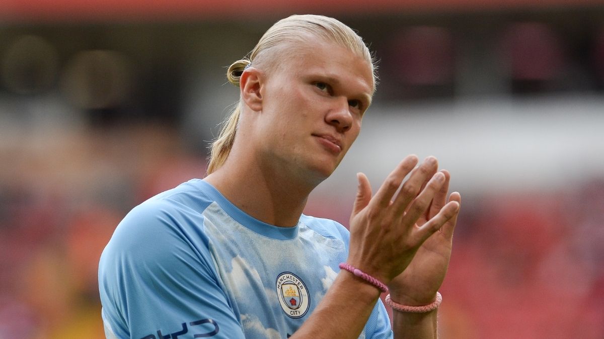 Erling Haaland sorprendió con cambio de imagen radical: así se ve ahora el delantero noruego