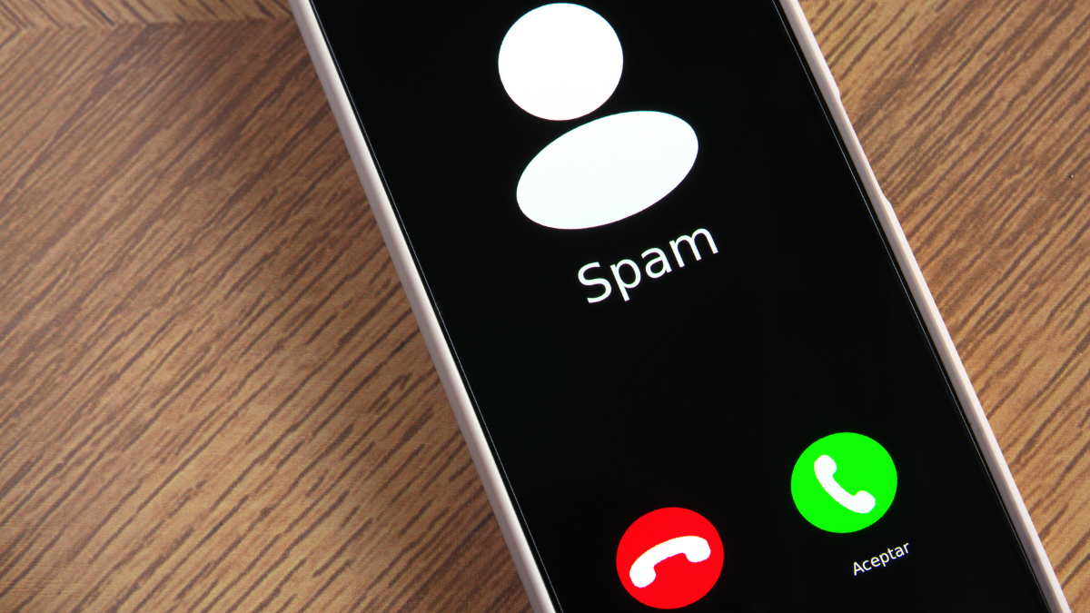 Foto de una llamada de Spam