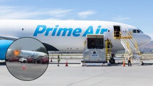 Impresionante video muestra el momento en que avión de Amazon Air se estrella en Miami: esto se sabe