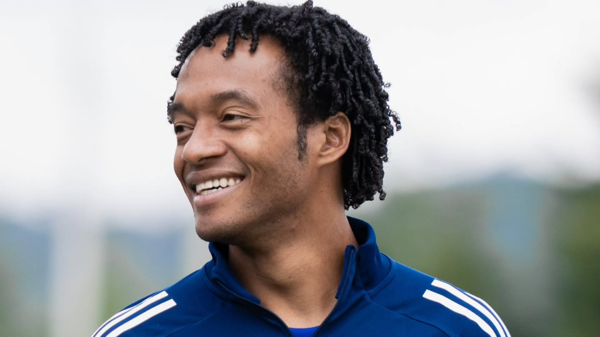 Foto de Juan Guillermo Cuadrado con Millonarios