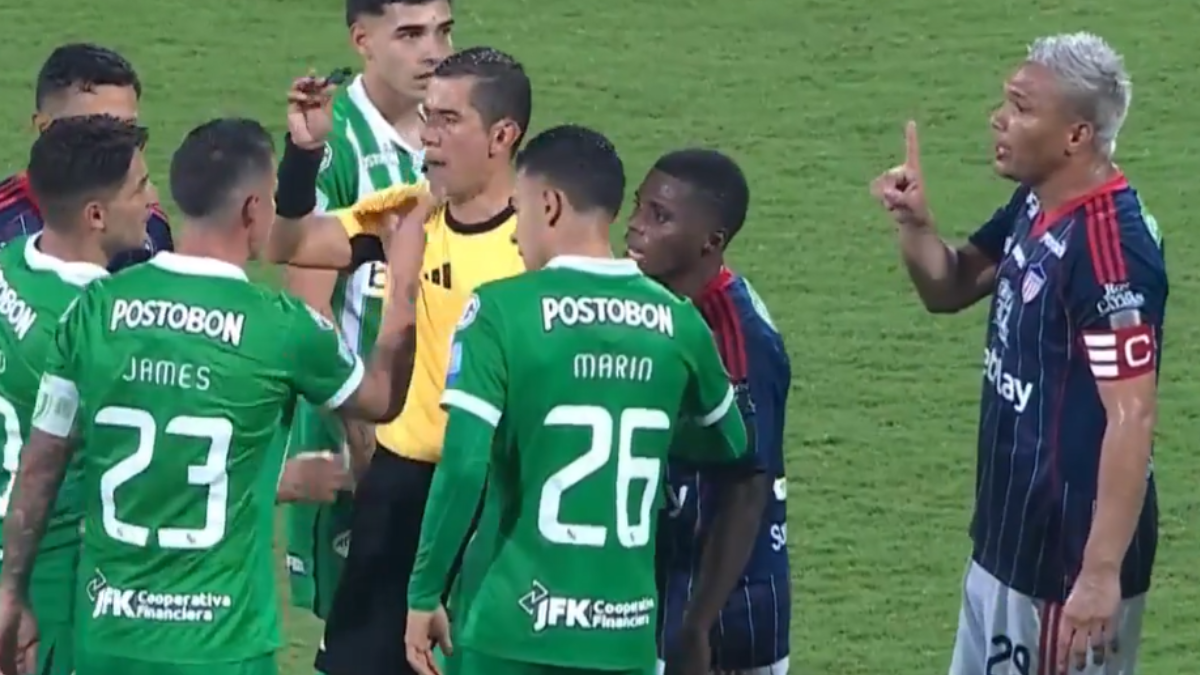 Revelan que le dijo Teófilo Gutiérrez a James Rodríguez en pelea durante Nacional vs Junior