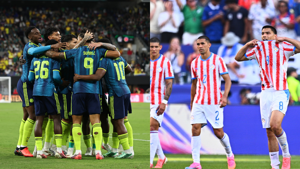 Foto de Colombia y foto de Paraguay